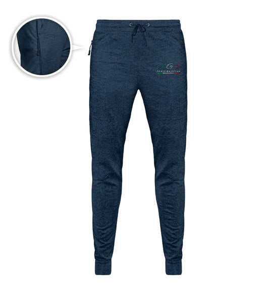 Heather Navy Blue Jogger-7010